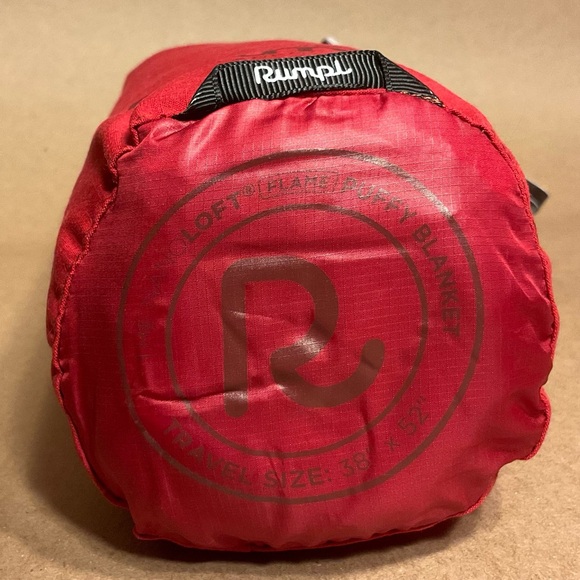 Rumpl NanoLoft Flame Puffy Travel Blanket - 38”x52” - Picture 2 of 13